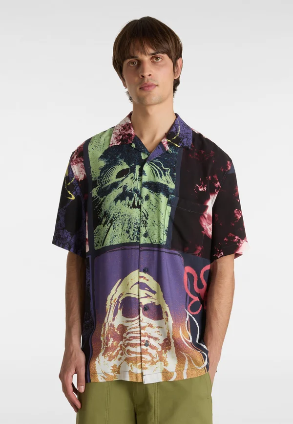 PROSPECT COLLAGE BUTTON UP - Shirt - parisian night
