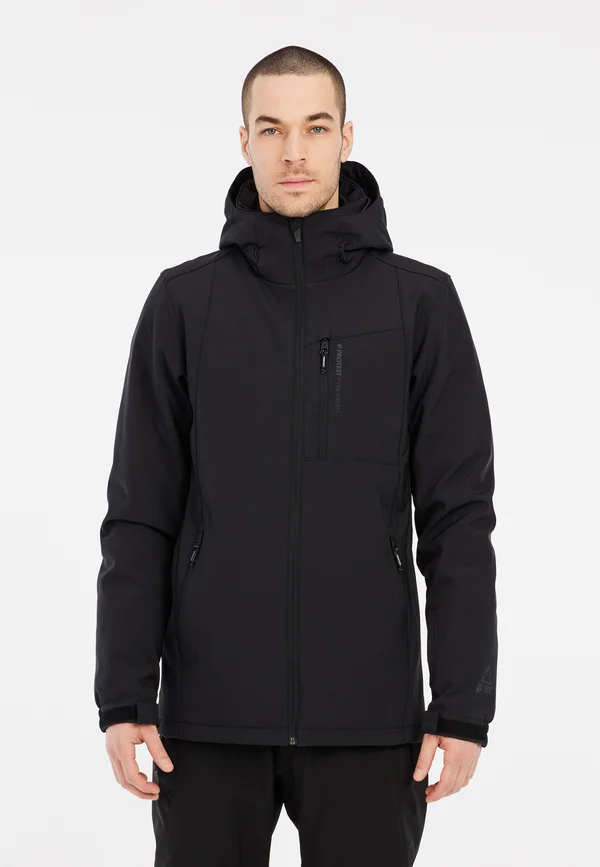 PRTDUSTAN24 - Soft shell jacket - true black