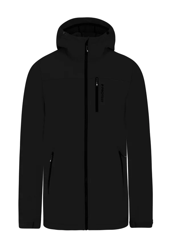 PRTKAGU - Soft shell jacket - true black