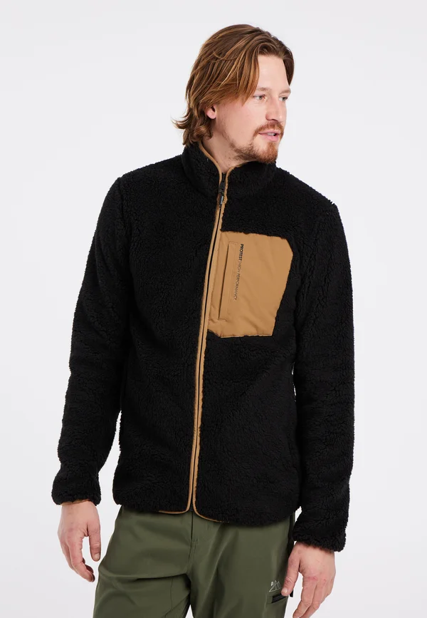 PRTTAVE - Fleece jacket - true black