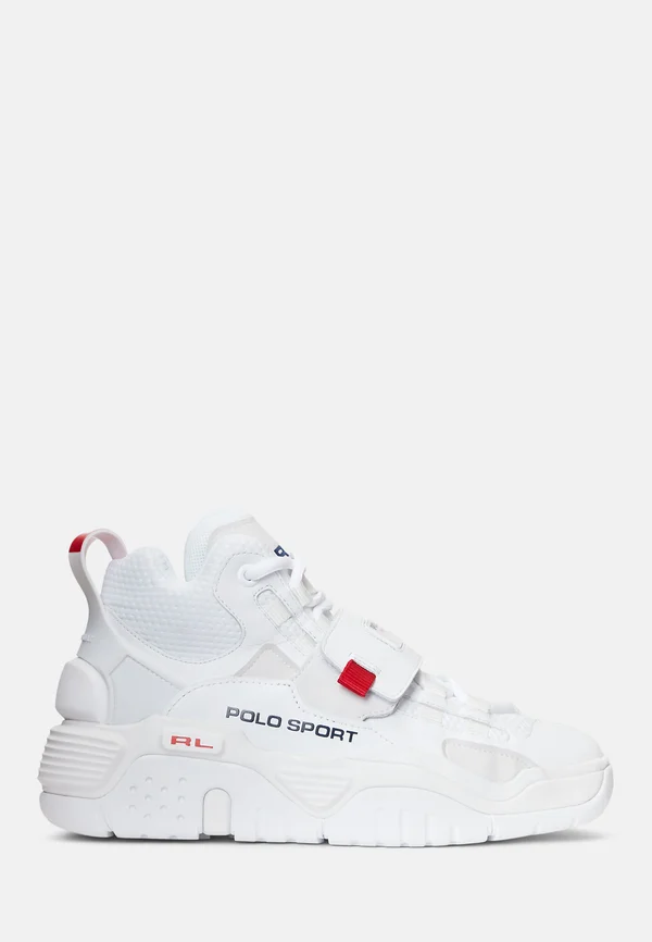 PS100 HIGH-TOP TRAINER - High-top trainers - white/navy/red