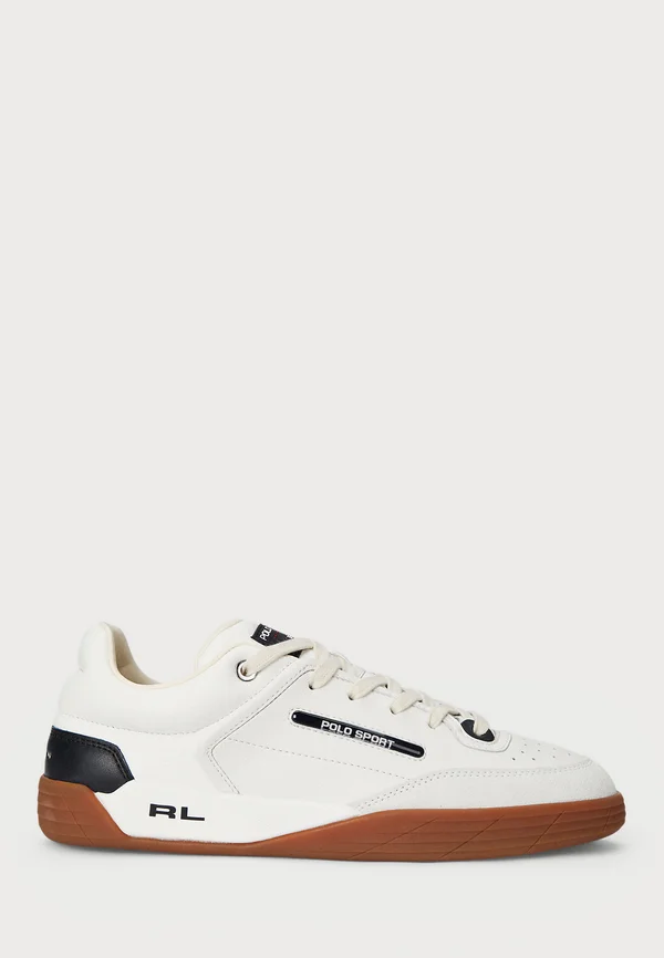 PS150 LEATHER SNEAKER - Trainers - white/black