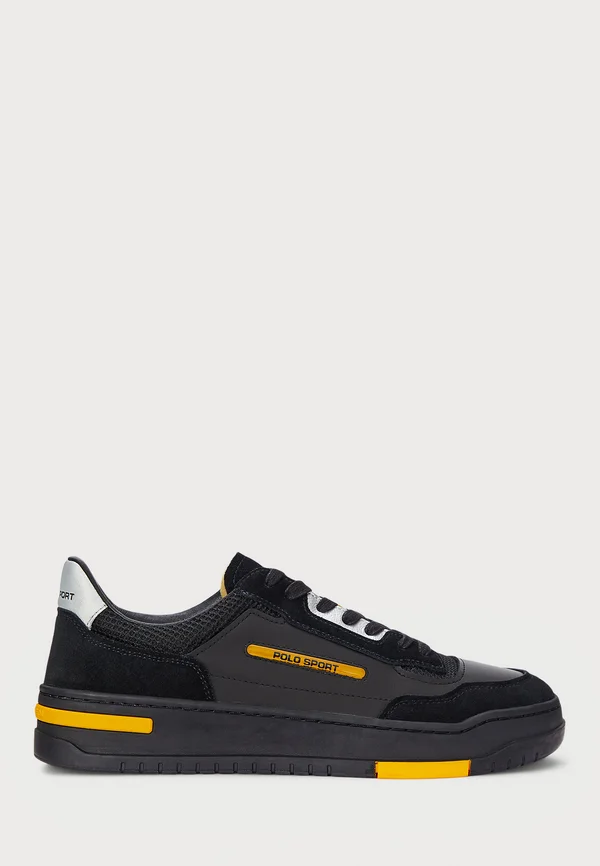 PS300 LEATHER PANELED SNEAKER UNISEX - Trainers - slicker yellow/black