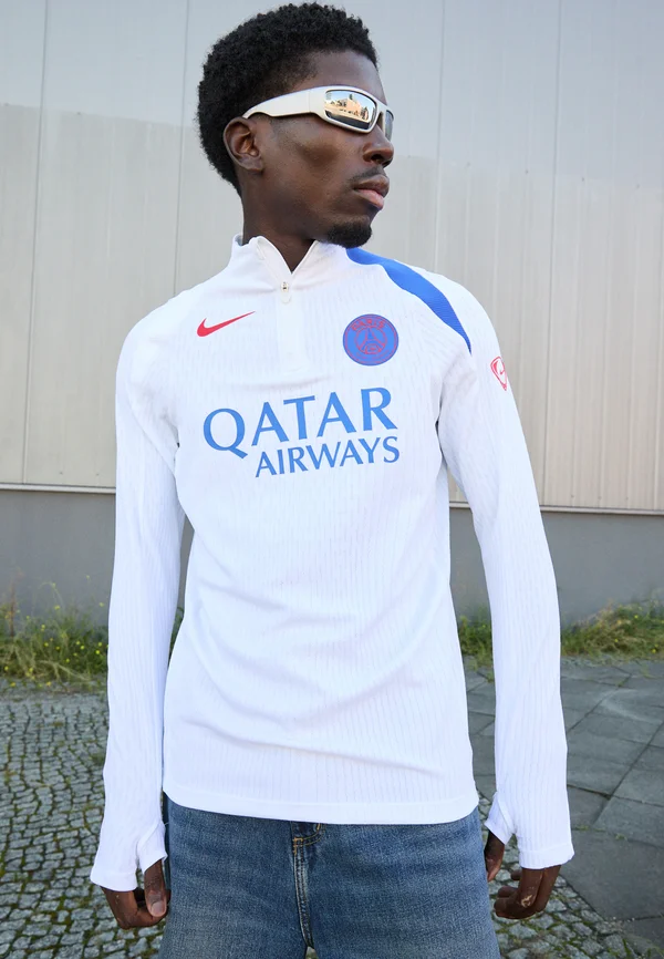 PSG MNK DFADVSTRKELT DRILT K3R - Club wear - white/hyper royal/global red