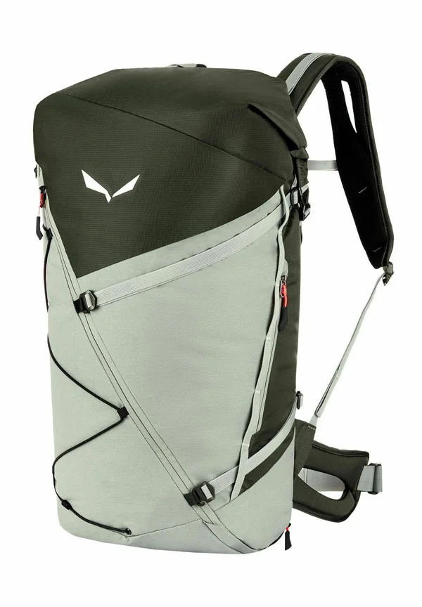 PUEZ - Backpack - shadow   dark olive