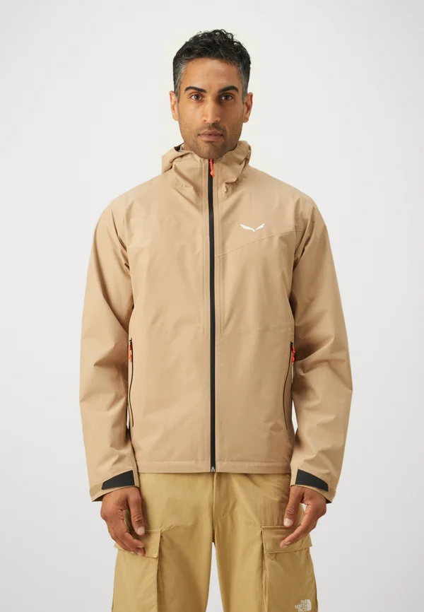 PUEZ JACKET - Hardshell jacket - quicksand