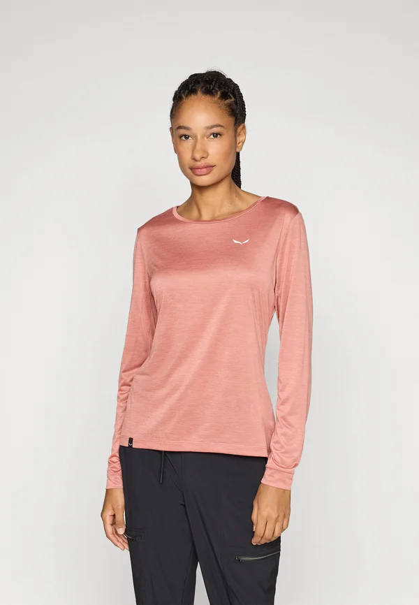 PUEZ TEE - Long sleeved top - desert pink