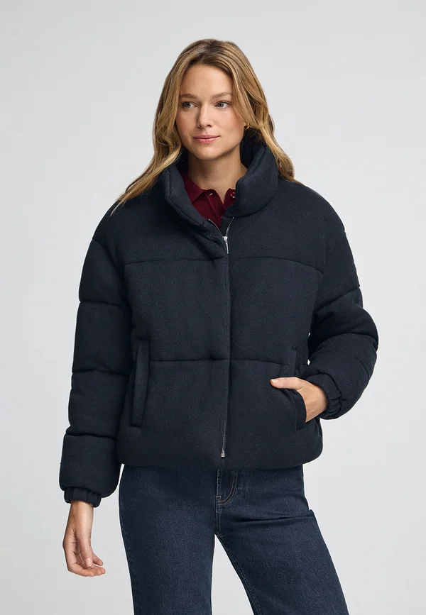 PUFFER  W LS LF ZN LIZZIE  - Winter jacket - navy