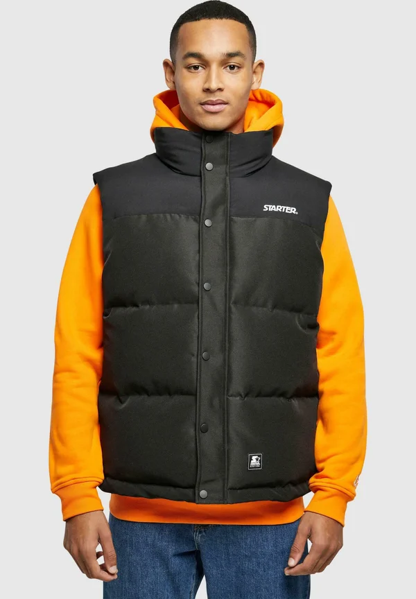 PUFFER - Waistcoat - black