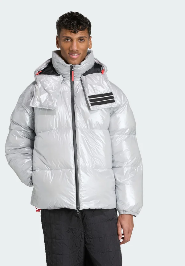 PUFFER  - Winter jacket - matte silver