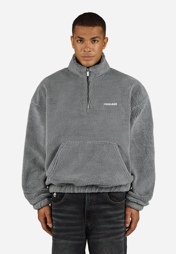 PUKA HALF ZIP - Fleece jumper - mid grey