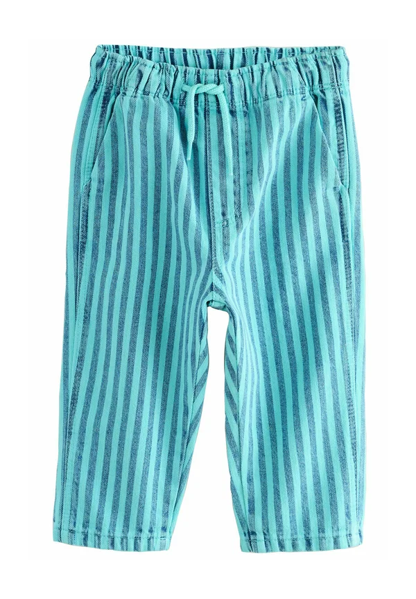 PULL ON LIGHTWEIGHT - Relaxed fit jeans - blue stripe denim