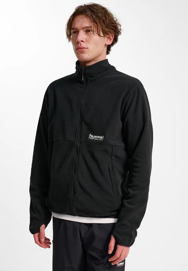 PULSE - Fleece jacket - black