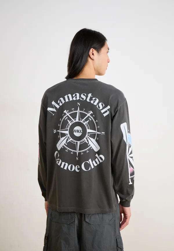 PUMICE TEE - Long sleeved top - black
