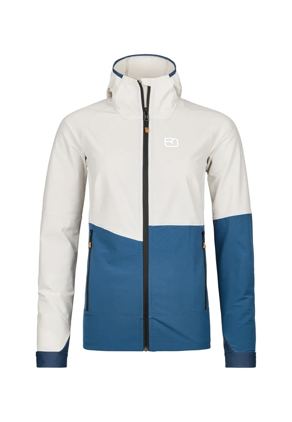 PUNTA BERRINO HOODED - Soft shell jacket - white chalk