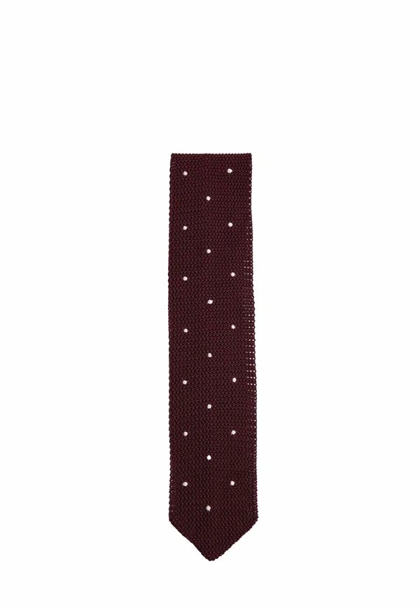 PUNTO SPOT PIN DOT - Tie - burgundy