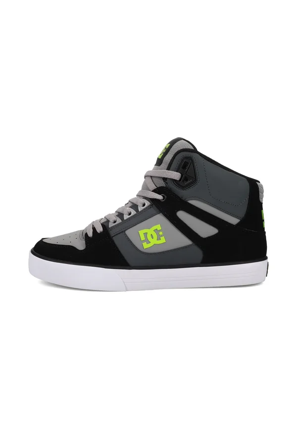 PURE - Skate shoes - black/lime