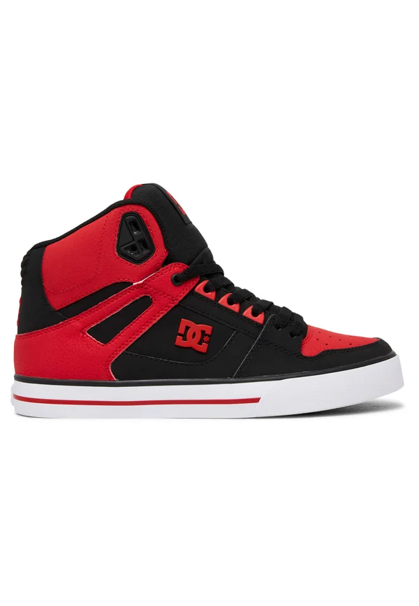 PURE - Skate shoes - fiery red/white/black