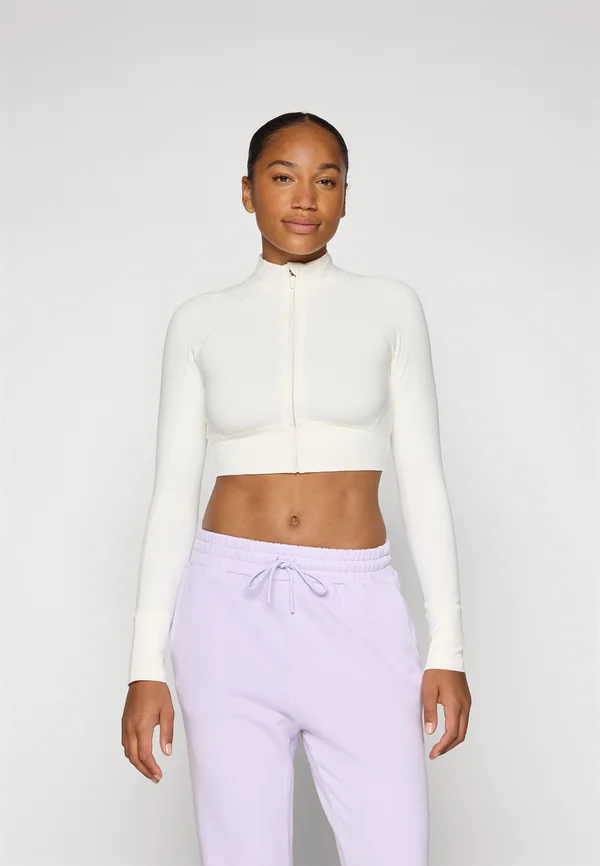 PURELUXE CROPPED JACKET - Training jacket - bone