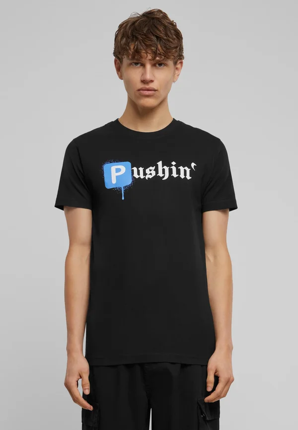 PUSHIN  - Print T-shirt - black