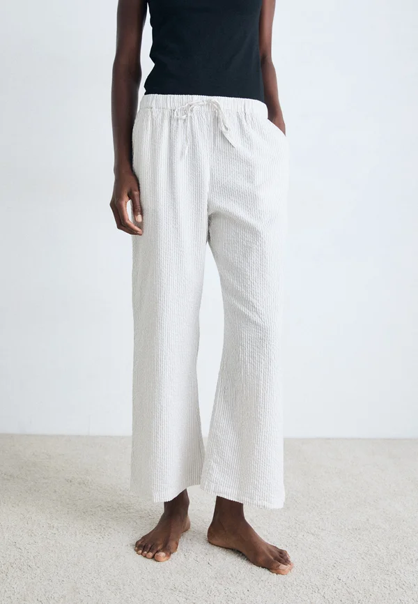 Pyjama bottoms - light beige