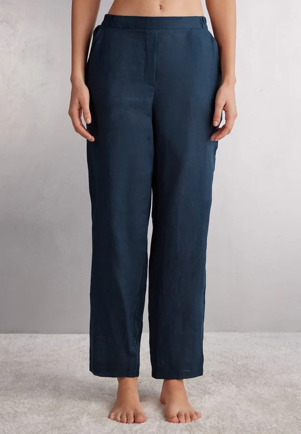 Pyjama bottoms - sailor blue