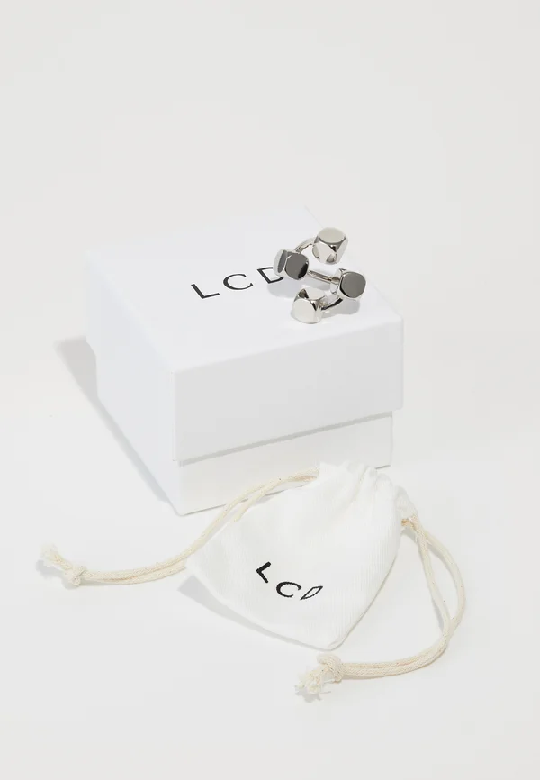 QUADRI UNISEX - Ring - silver-coloured