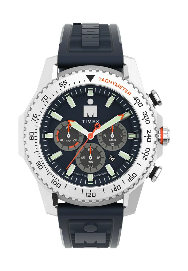 QUARTZ IRONMAN FINISHER - Chronograph watch - blue