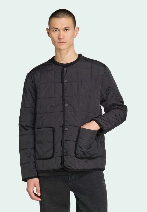 QUILTED  - Light jacket - black