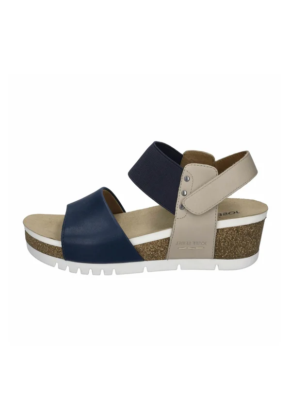 Quinn 09, ocean-kombi - Wedge sandals - ocean kombi