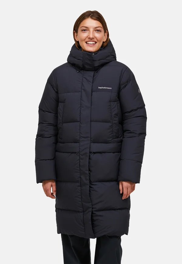 QUIVER - Down coat - black