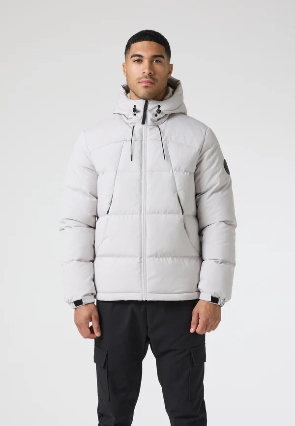 RACER PUFFER - Winter jacket - stone