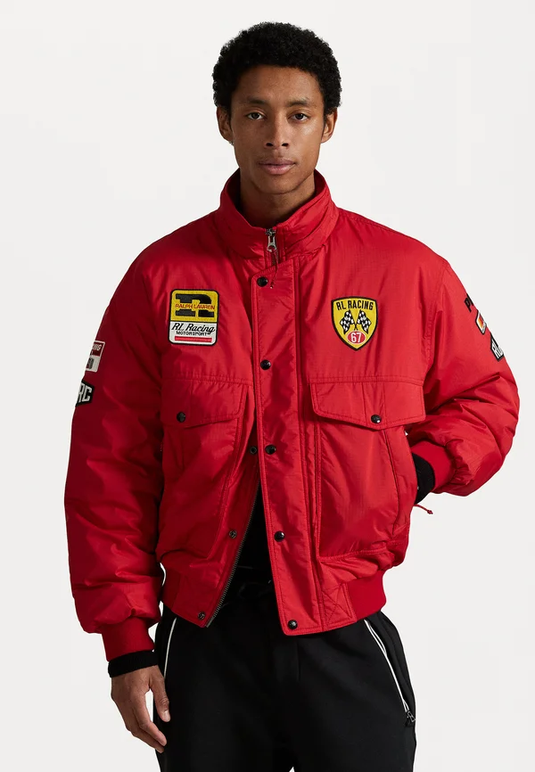 RACING JACKET - Bomber Jacket - red