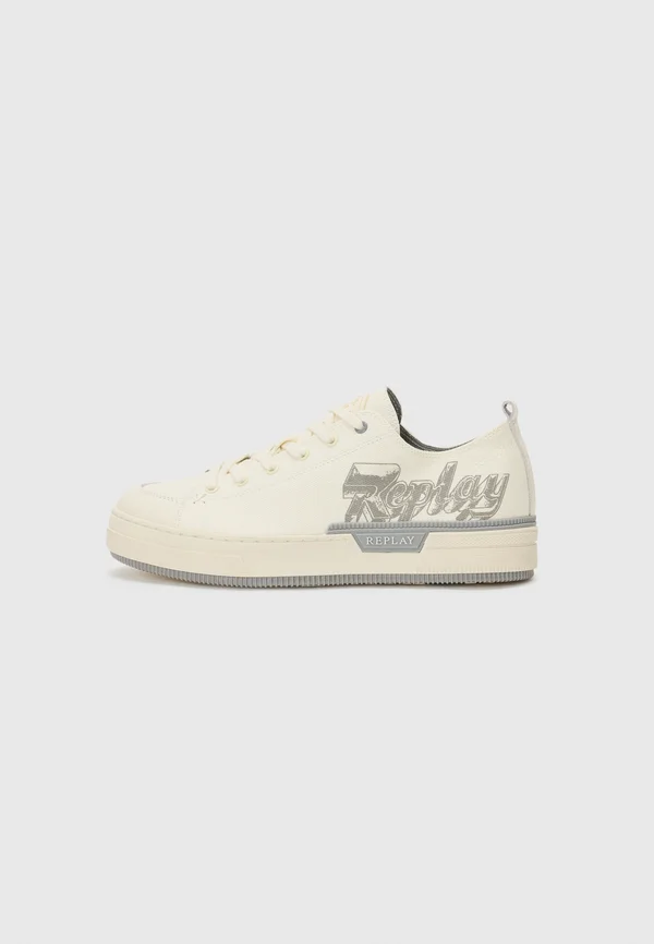 RAILY - Trainers - ecru/grey