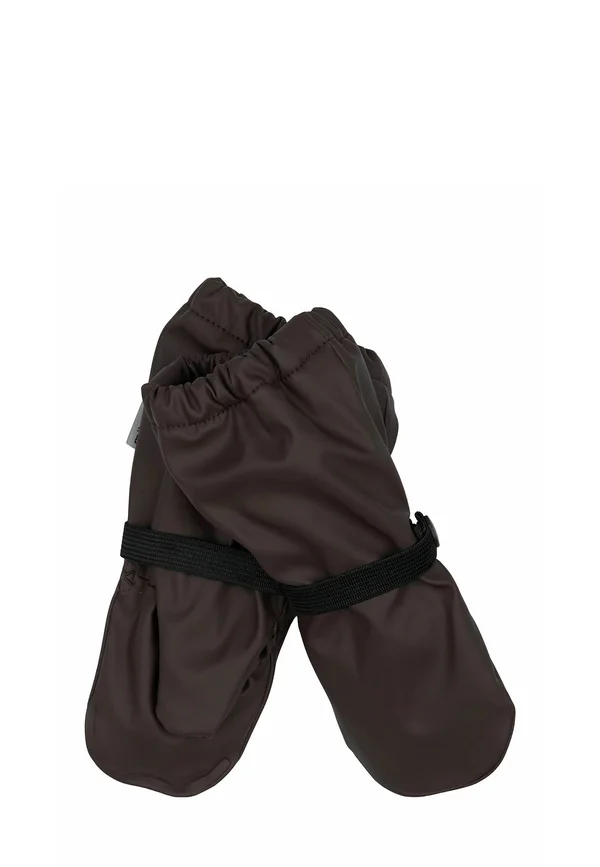 RAIN - Mittens - raisin
