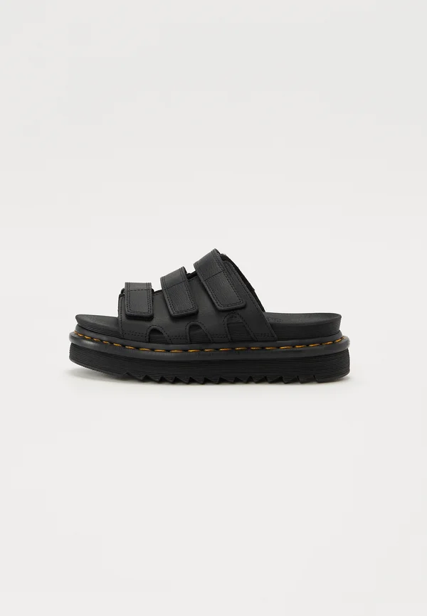 RAINE - Platform sandals - black athena