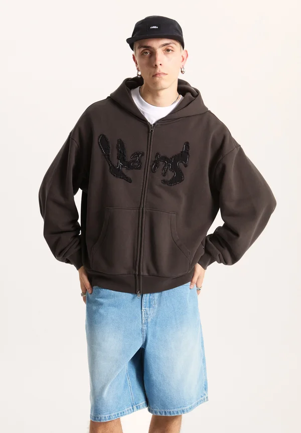 RAINSTINCT FULL  - Zip-up sweatshirt - black
