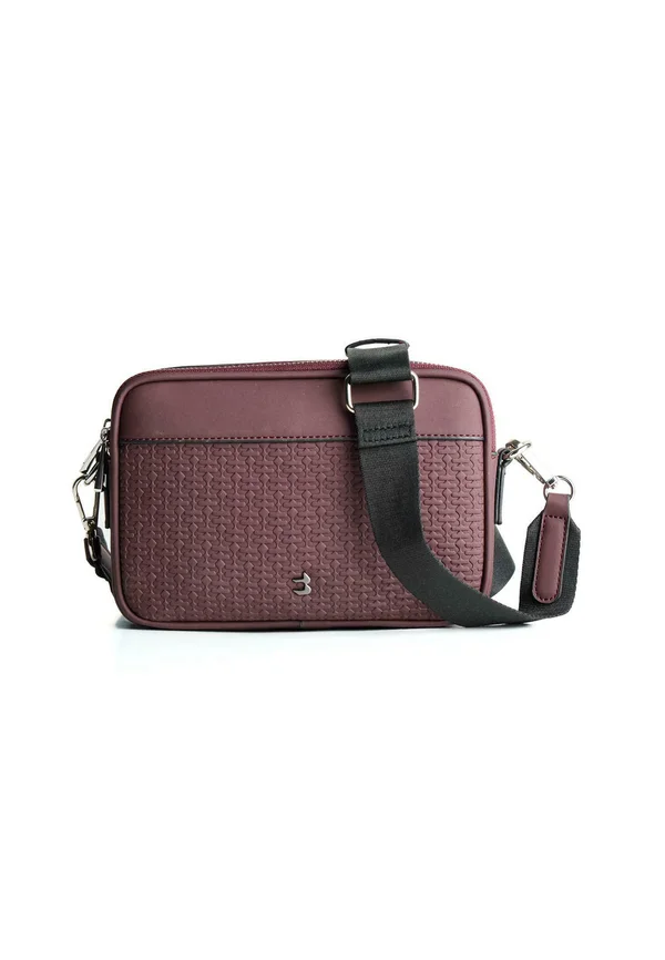 RAISED DESIGN - Cross body bag - bordeaux
