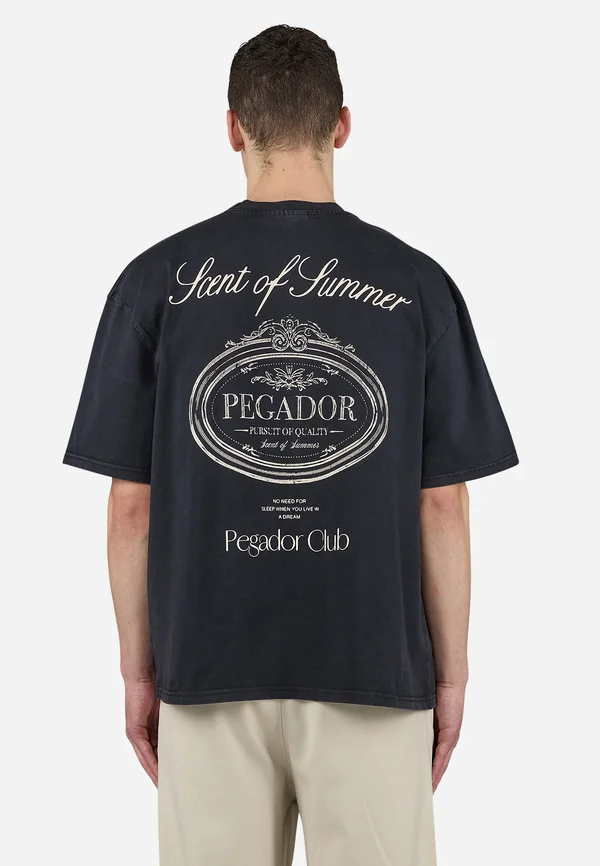 RAMON TEE - Print T-shirt - vintage black