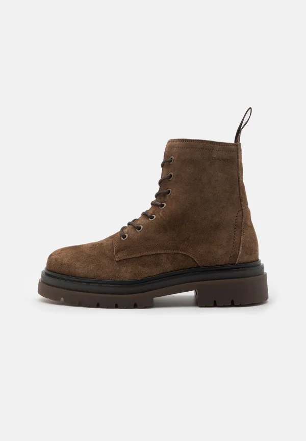 RAMZEE - Lace-up ankle boots - tobacco brown