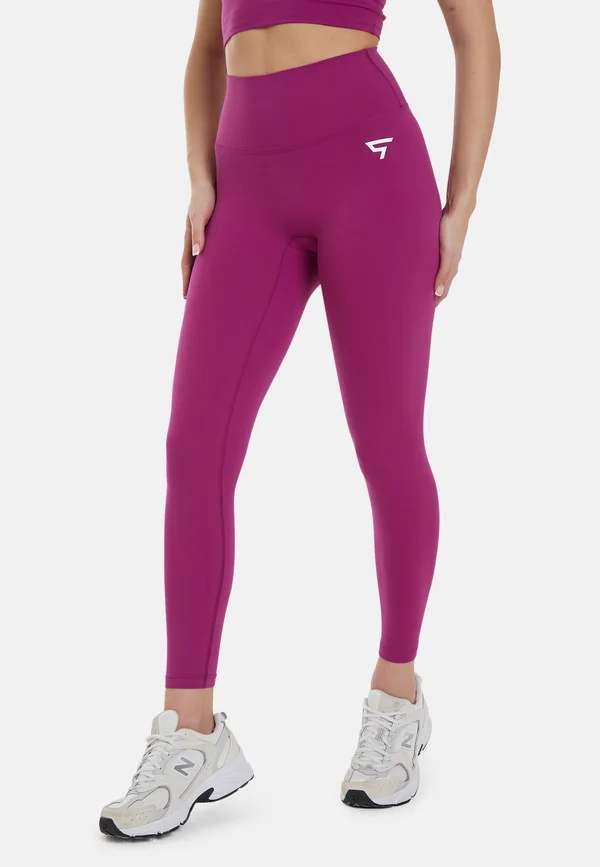 RAPIDPACE HIGH WAISTED - Leggings - Trousers - fushia