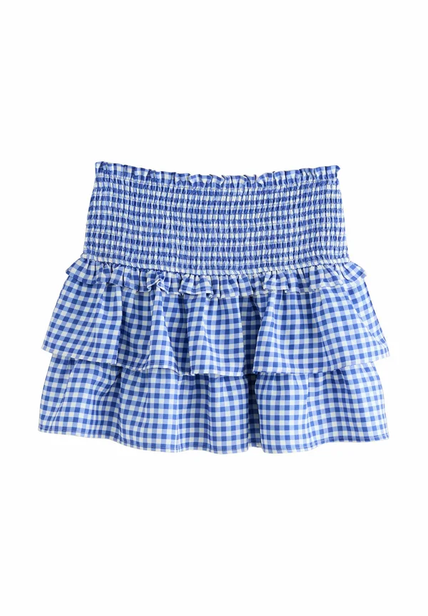 RARA - A-line skirt - blue gingham