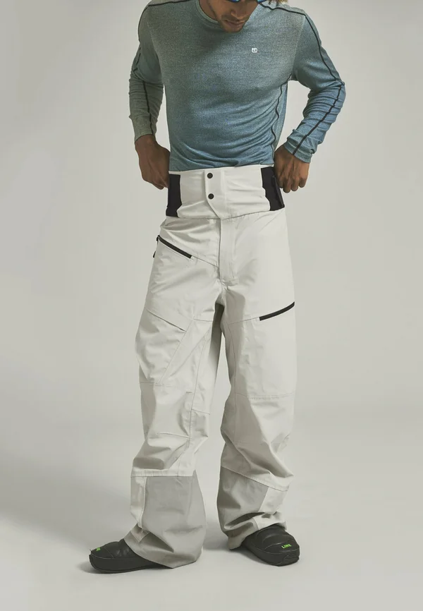 RAVINE PLUS 3L - Ski pants - white tea