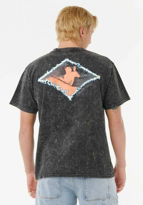 RAW ENERGY THRASH  - Print T-shirt - black