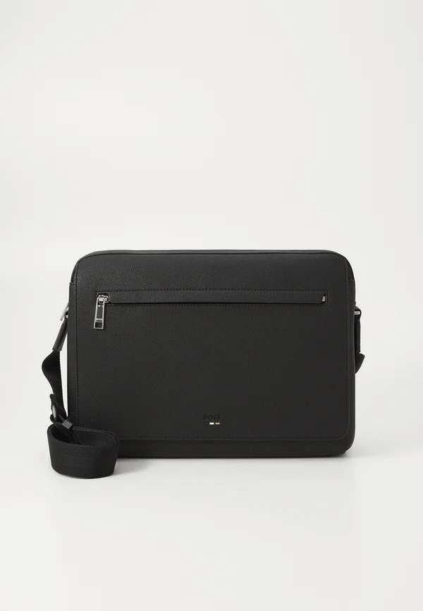 RAY FLAP MESSENGER - Cross body bag - black