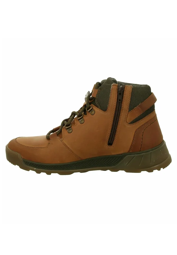 RAYMOND - Lace-up ankle boots - camel kombi