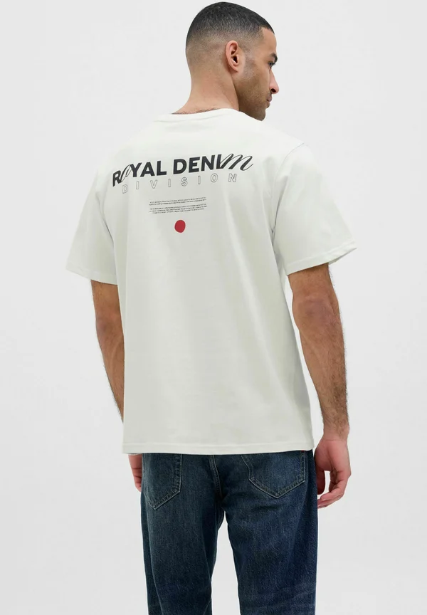 RDD - Print T-shirt - cloud dancer