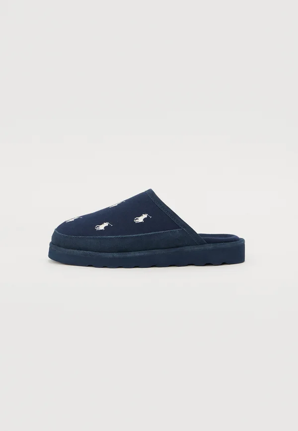 READE SCUFF - Slippers - navy/white