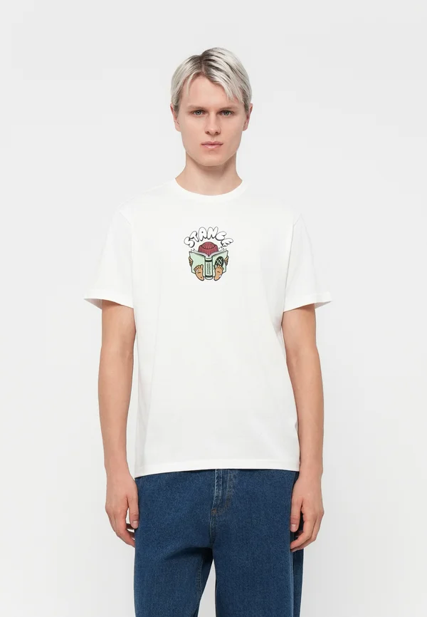 READER - Print T-shirt - white