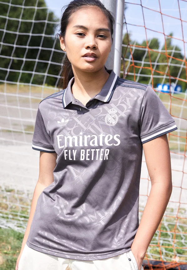 REAL MADRID 3RD JERSEY W - Club wear - charcoal